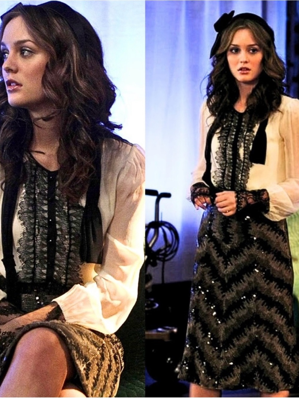 Sequin Skirt ASO Blair Waldorf Gossip Girl Size 10